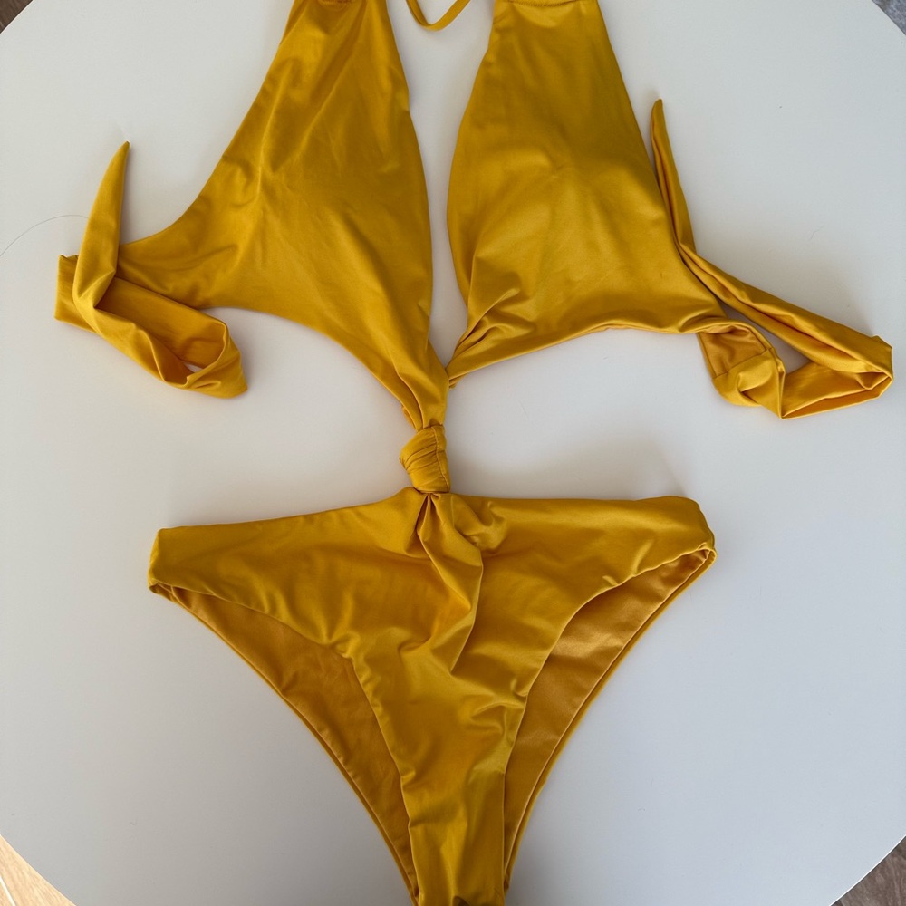 Agua Bendita Tutti Knot Detail Swimsuit